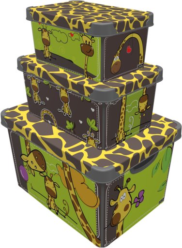 Органайзер Qutu Style Box Giraffe 20л купить | ELMIR - цена