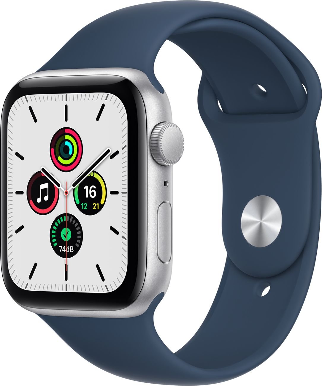 Смарт-часы Apple Watch SE 44mm GPS Silver Aluminium/Abyss Blue Sport ...