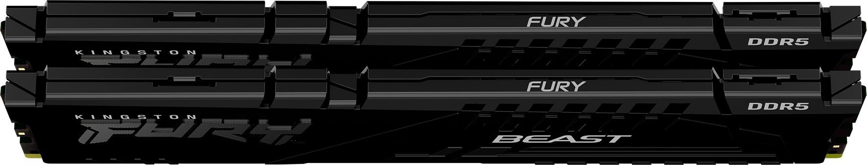 Модуль пам'яті Kingston Fury DDR5 16GB 2x8GB 5200MHz Beast Black