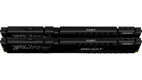 Модуль памяти Kingston Fury DDR5 16GB 2x8GB 5200MHz Beast Black