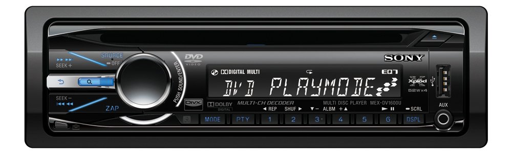 Автомагнитола Sony MEX-DV1600 купить | ELMIR - цена, отзывы, характеристики