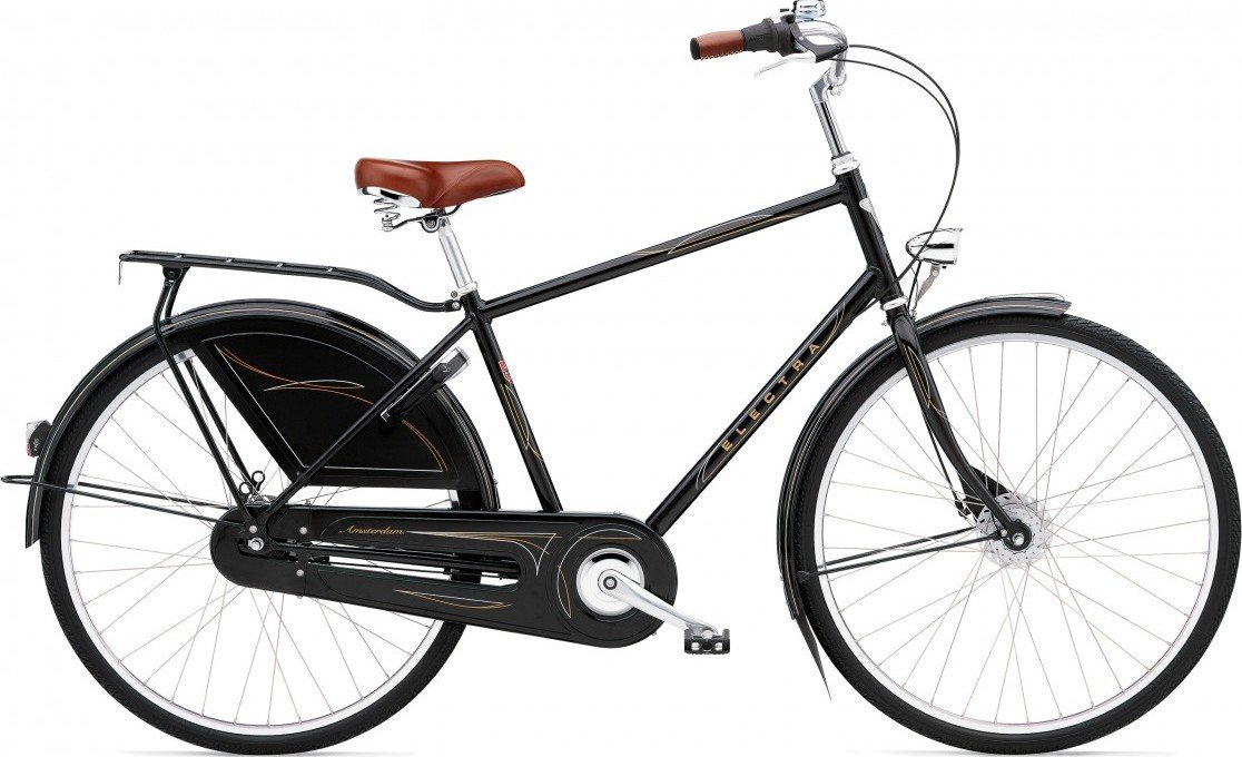 Велосипед Electra Amsterdam Royal 8i 2014 (Alloy) Black Men's 28" (SKDU ...