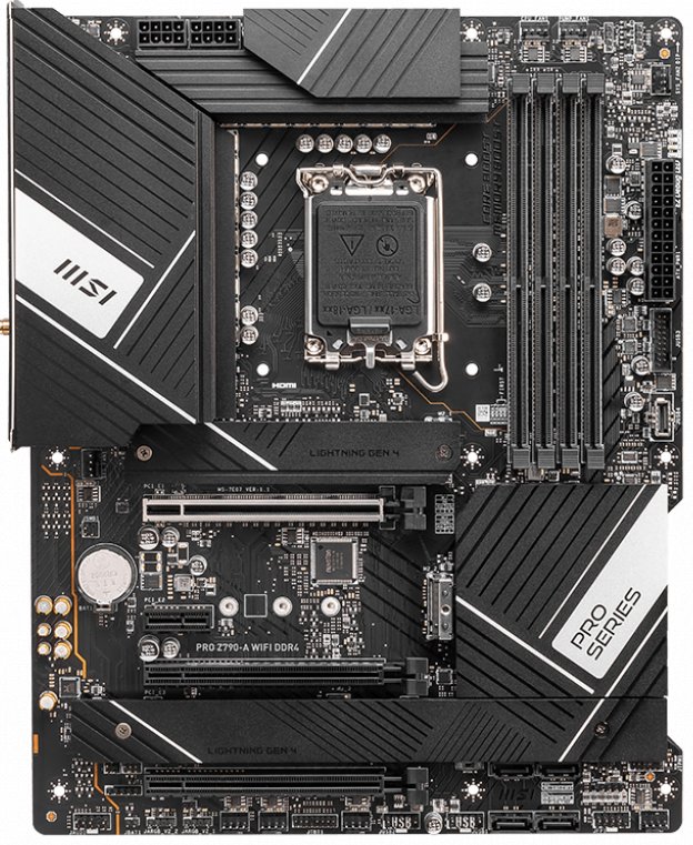 Материнская плата MSI Pro Z790-A WIFI DDR4 s-1700 Z790 купить | Elmir ...