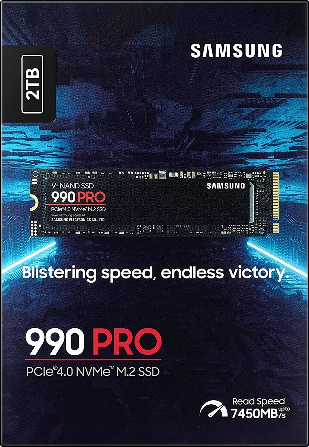 SSD-накопитель M.2 2TB Samsung 990 PRO (MZ-V9P2T0BW) купить
