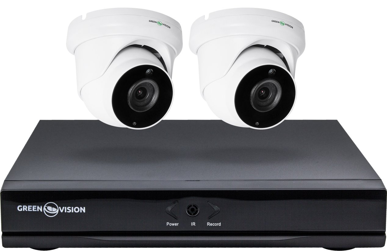 Комплект видеонаблюдения GreenVision GV-IP-K-W59/02 купить | ELMIR ...