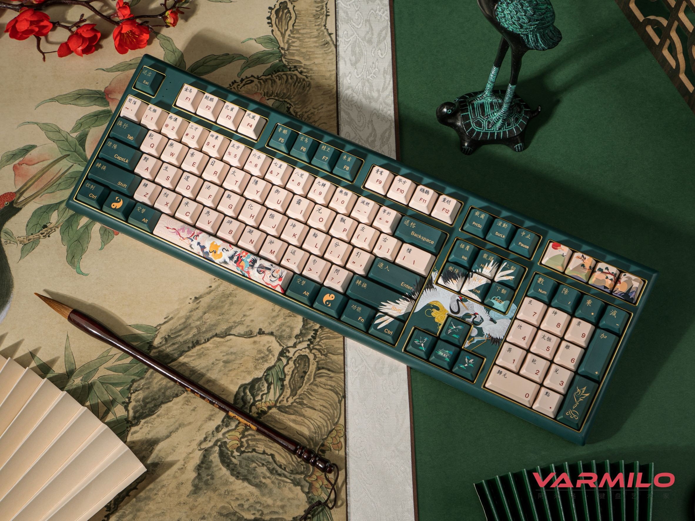 Клавиатура Varmilo VBS108 Crane Cherry Mx Silent Red ...