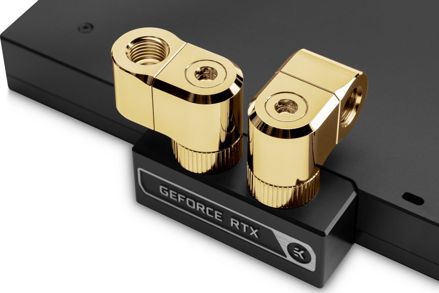 Фитинг EKWB EK-Quantum Torque Double Rotary Offset 21 Gold