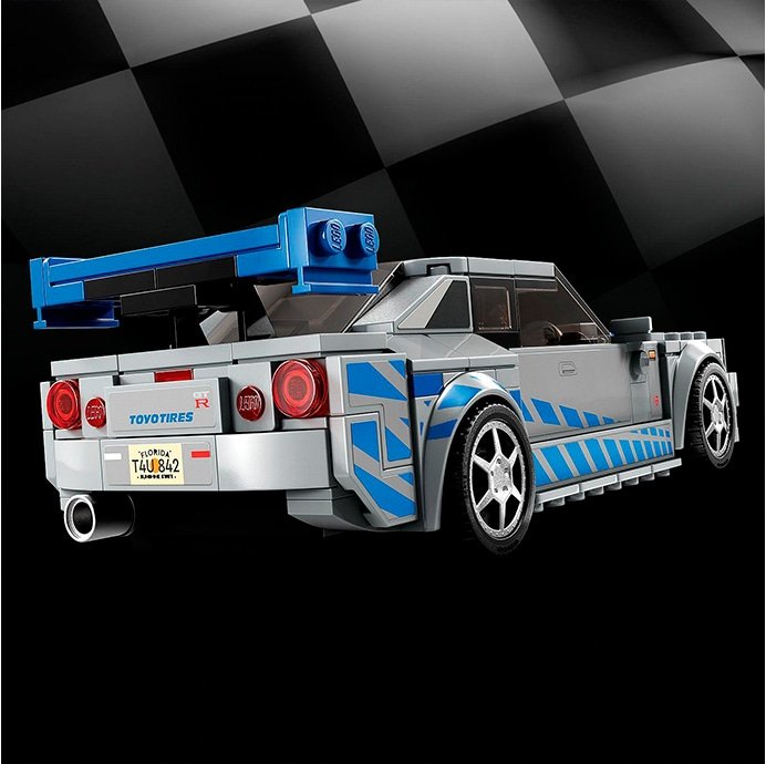 Конструктор LEGO Speed Champions Двойной форсаж Nissan Skyline GT