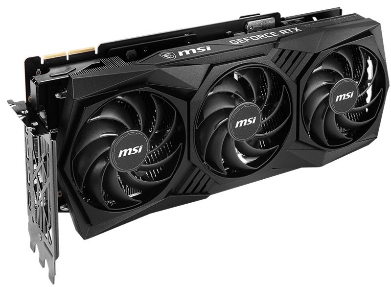 Видеокарта MSI PCI-E GeForce RTX3090 Ti 24GB DDR6X (RTX 3090 Ti BLACK ...