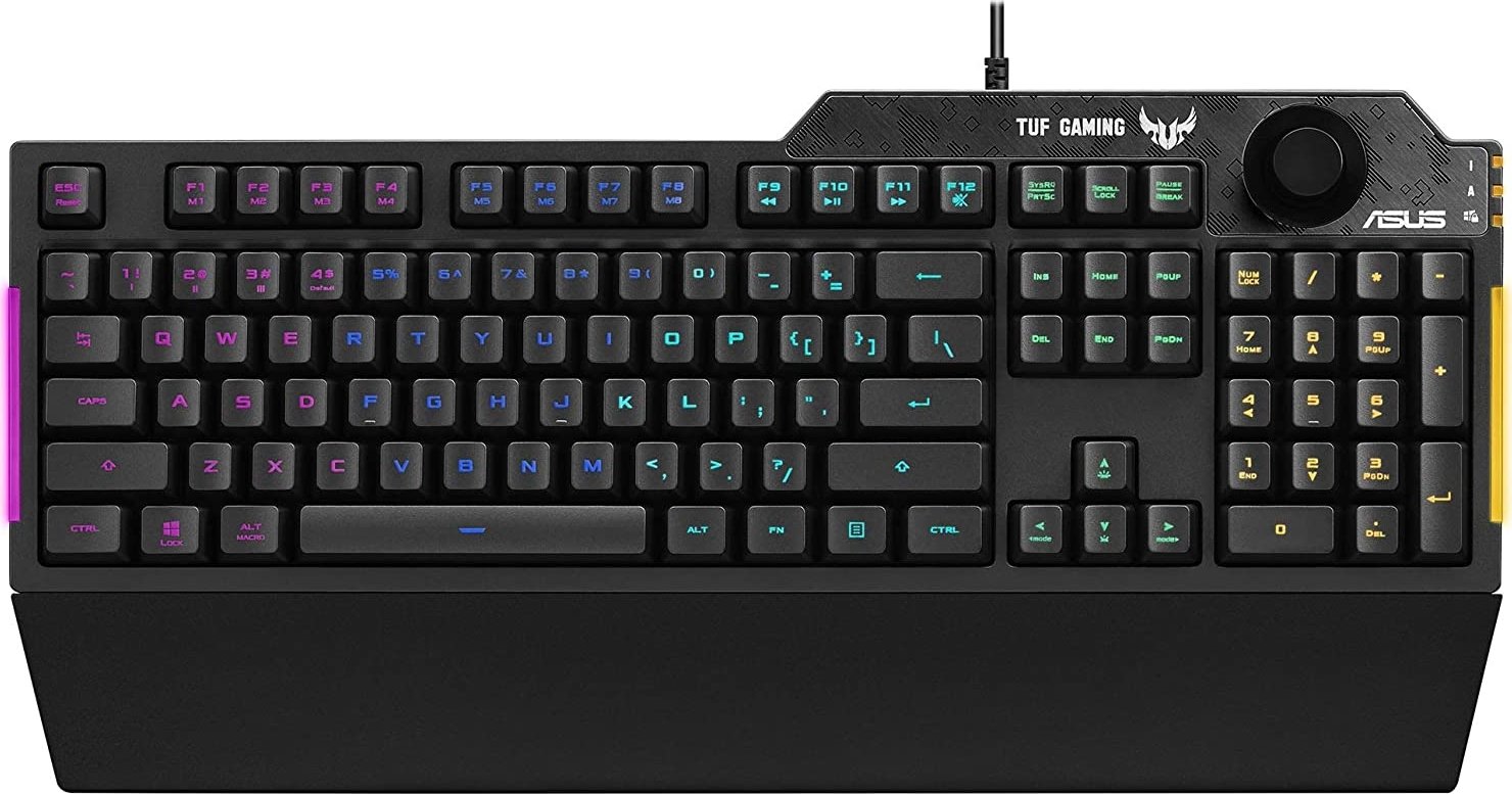 Клавиатура Asus TUF Gaming K1 Black UA (90MP01X0-BKMA00) купить | Elmir ...