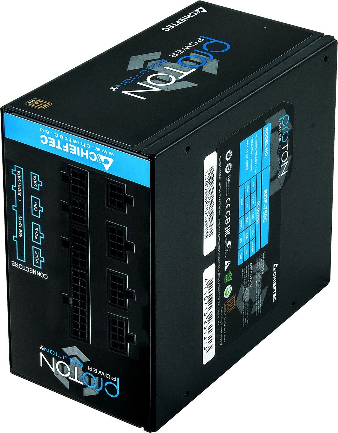 Блок питания 750W Chieftec BDF-750C купить | Elmir - цена, отзывы ...