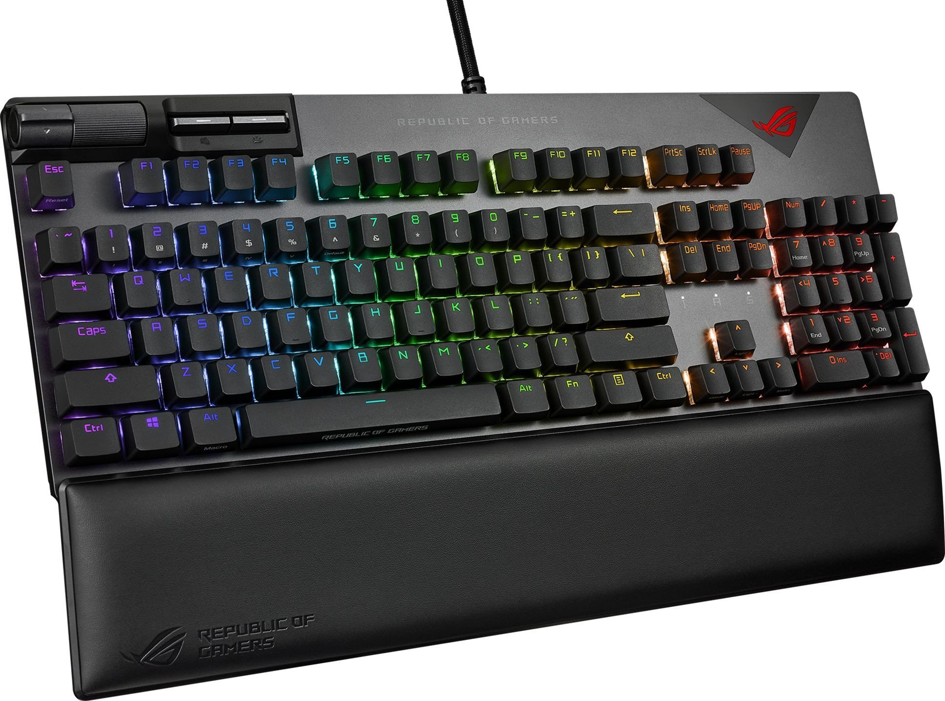 Клавиатура Asus ROG Strix Flare II LED NX Red USB ENG (90MP02D6-BKUA01 ...
