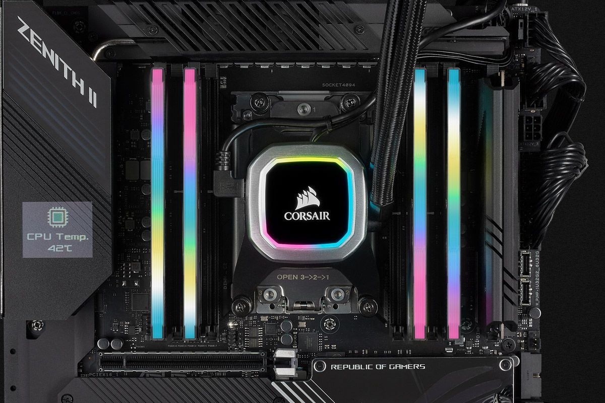 Модуль памяти Corsair DDR4 32GB 2x16GB 3200MHz Vengeance RGB Pro