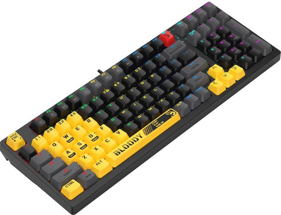 Клавиатура Bloody S98 Sports Lime Red Switch RGB USB купить