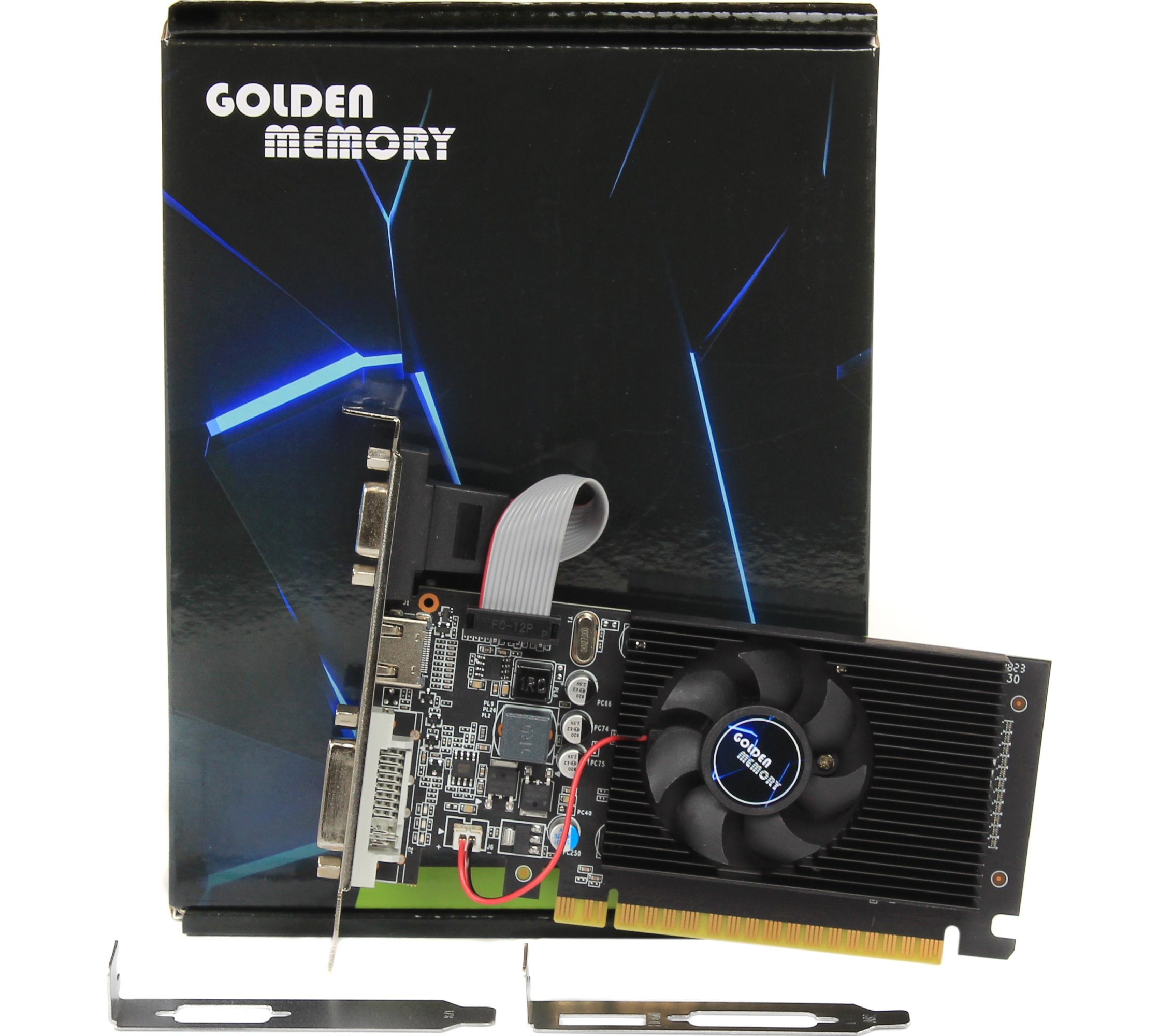 Memory Card Golde Видеокарта Golden Memory PCI-E GeForce GT610 2GB DDR3 (GT610D32G64bit ...