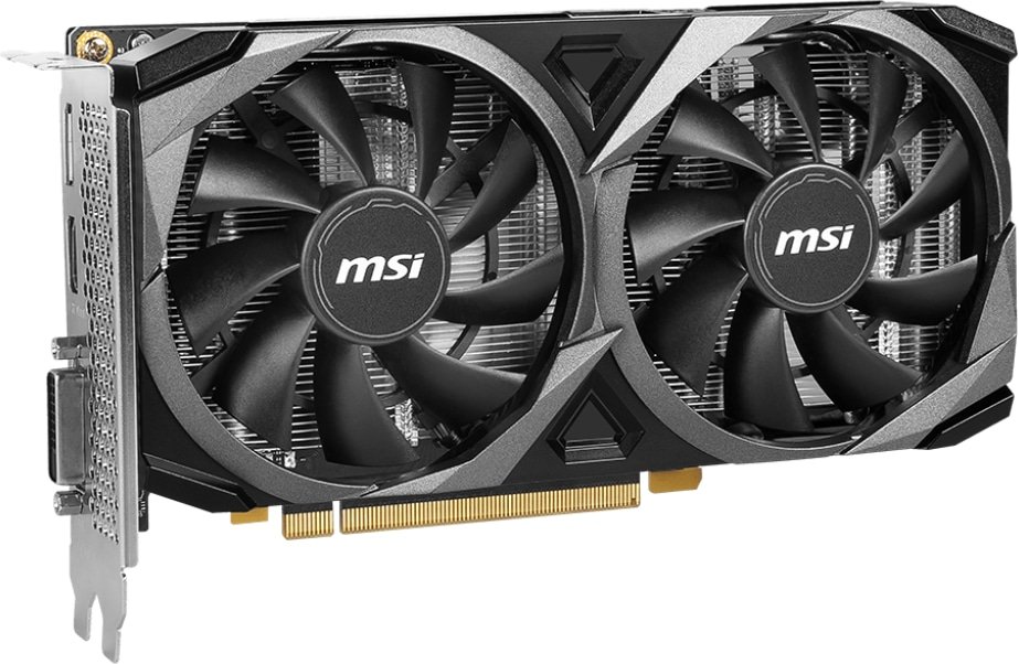 Видеокарта MSI PCI-E GeForce RTX 3050 8GB DDR6 (RTX 3050 VENTUS 2X
