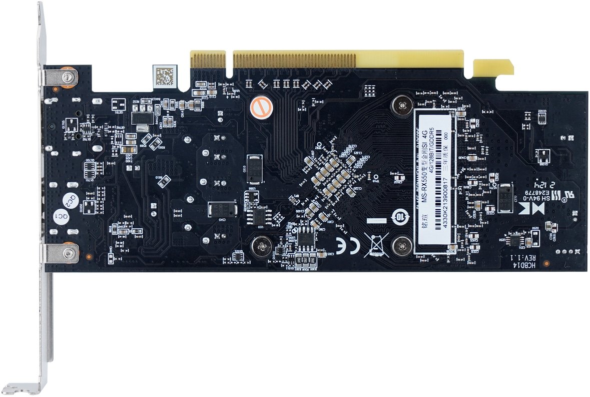 Видеокарта Maxsun PCI-E Radeon RX 550 4GB DDR5 (MS-RX550 TRANSFORMER4G ...