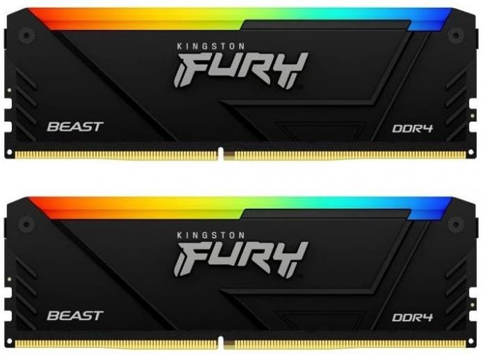 Kingston DDR4 32GB（16GB×2） ᐈ Купить модуль памяти для компьютера Kingston Fury (ex.HyperX