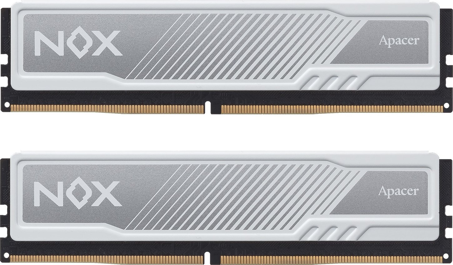 Модуль пам'яті Apacer DDR4 16GB 2x8GB 3200MHz NOX White