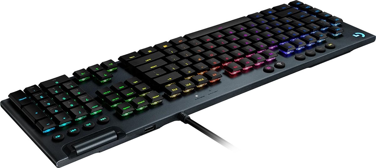 Клавиатура Logitech G815 Gaming Mechanical GL Clicky RGB Black (920 ...
