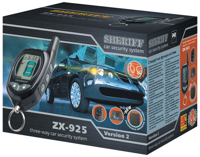Автосигнализация SHERIFF ZX-925 ver 2 купить | ELMIR - цена