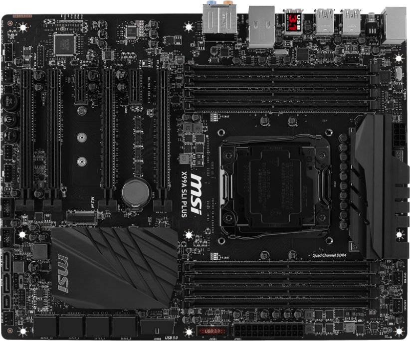 Материнская плата MSI X99A SLI Plus s-2011-v3 X99 купить | Elmir - цена ...