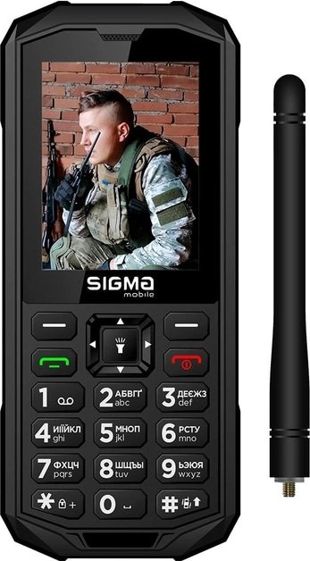 Мобільний телефон Sigma Mobile X-treme PA68 Wave Black
