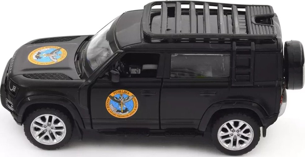 Автомодель TechnoDrive Шевроны Героев Land Rover Defender 110 