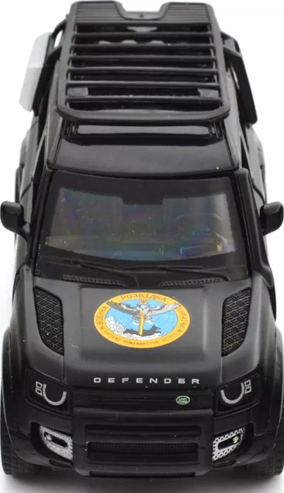 Автомодель TechnoDrive Шевроны Героев Land Rover Defender 110 