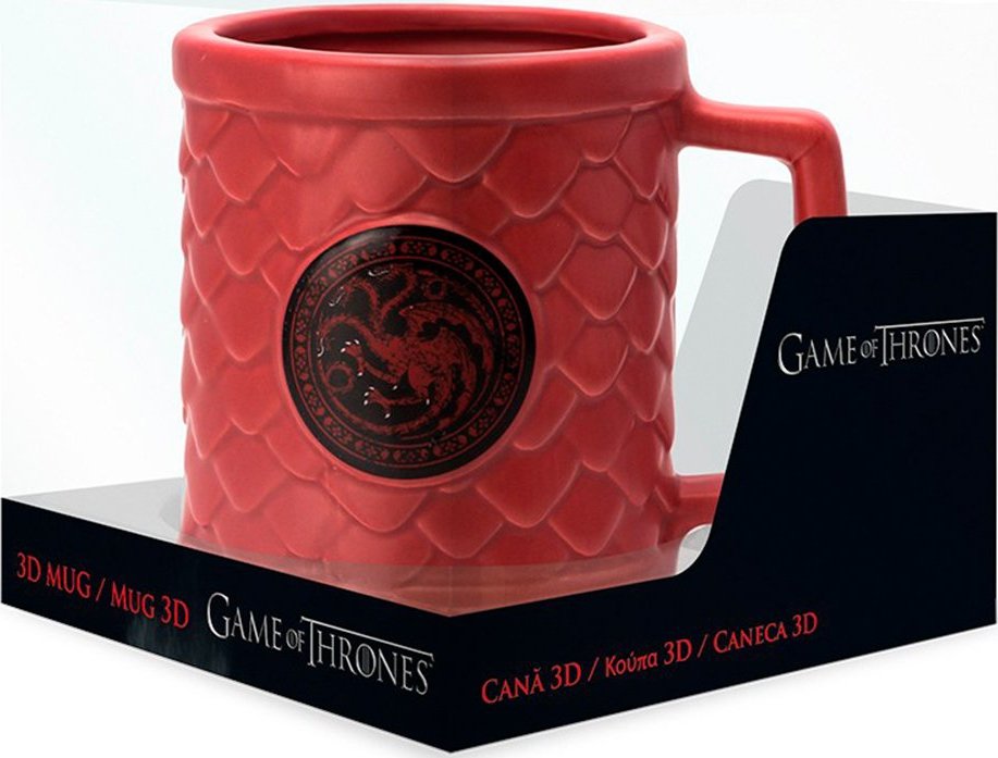 ABYstyle Schlüsselanhänger Targaryen Wappen 3D - Game Of Thrones, 3D