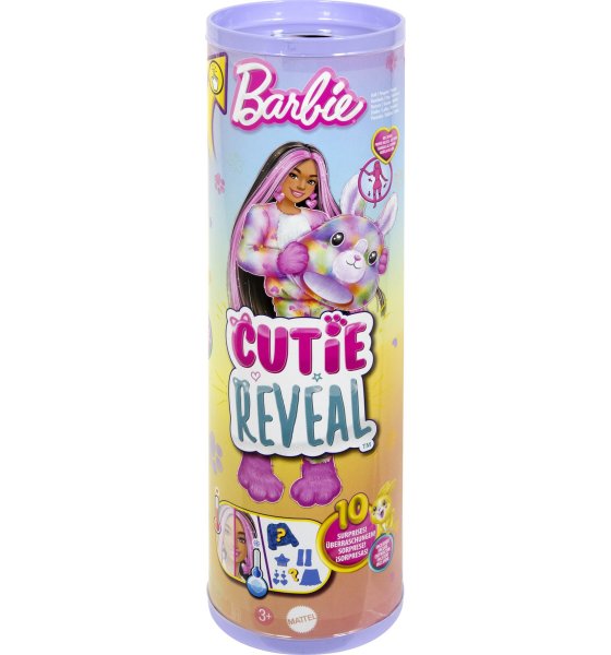 Кукла Barbie Cutie Reveal Цветные пушистики кролик (HRK38) купить