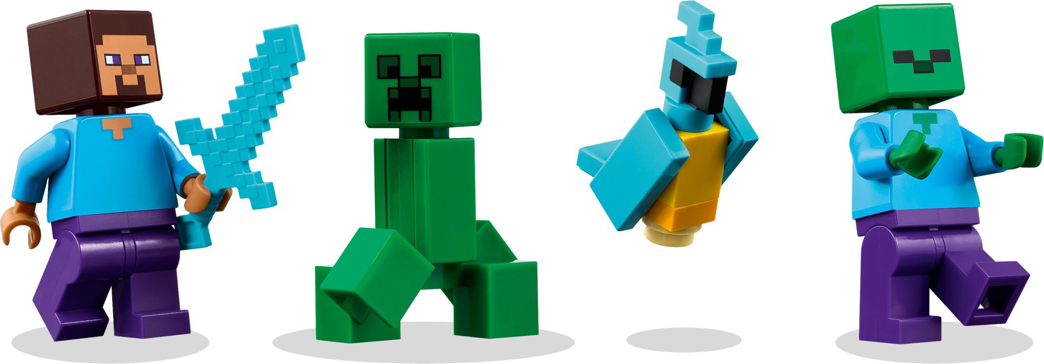 Конструктор LEGO Minecraft Дім з вибухівки у джунглях (21275