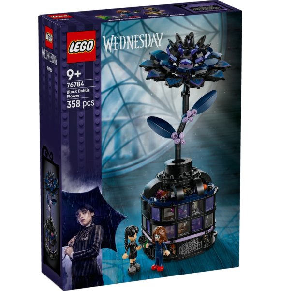 Конструктор LEGO Wednesday Цветок черной георгины (76784) купить