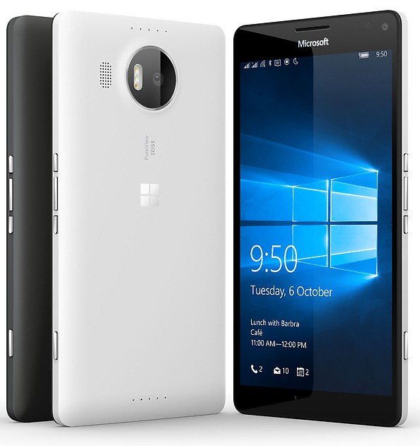 Мобильный телефон Microsoft Lumia 950 XL Dual SIM White (A00026417 ...