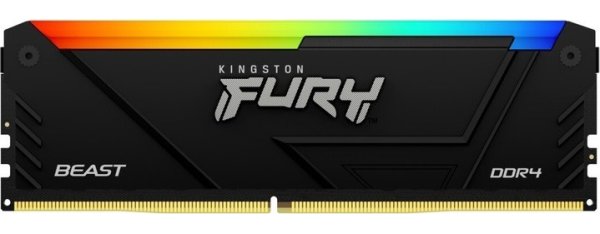 Модуль пам'яті Kingston Fury DDR4 8GB 3200MHz Beast RGB