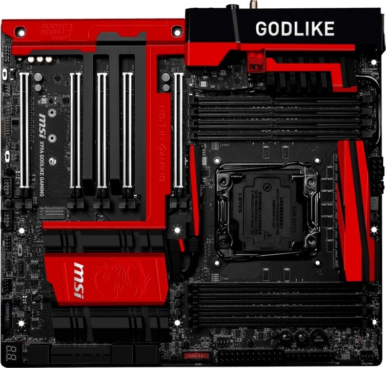 Материнская плата MSI X99A Godlike Gaming s-2011-v3 X99 купить | Elmir ...