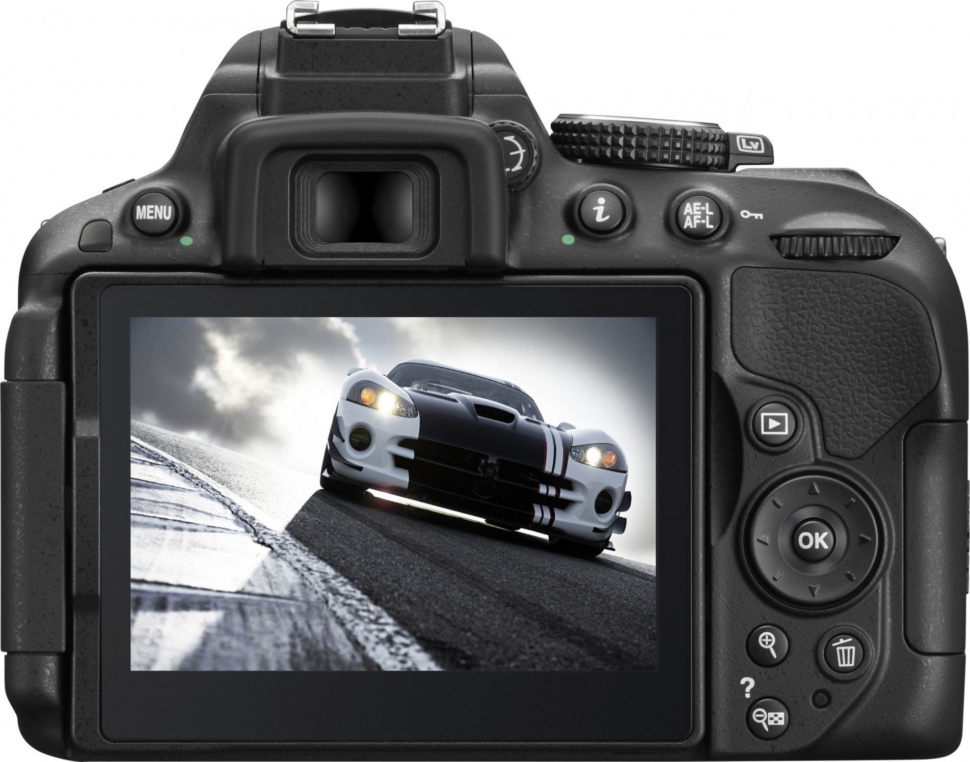 Цифровая фотокамера Nikon D5300 Kit AF-P 18-55 VR (VBA370K007) купить ...