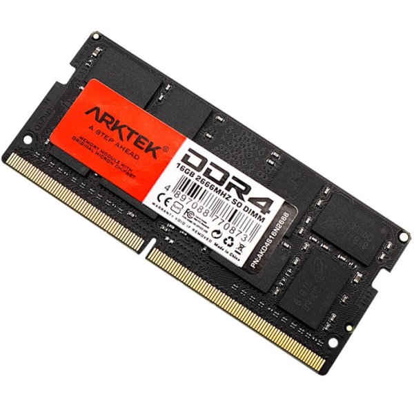 Модуль памяти SO-DIMM Arktek DDR4 16GB 2666MHz (AKD4S16N2666