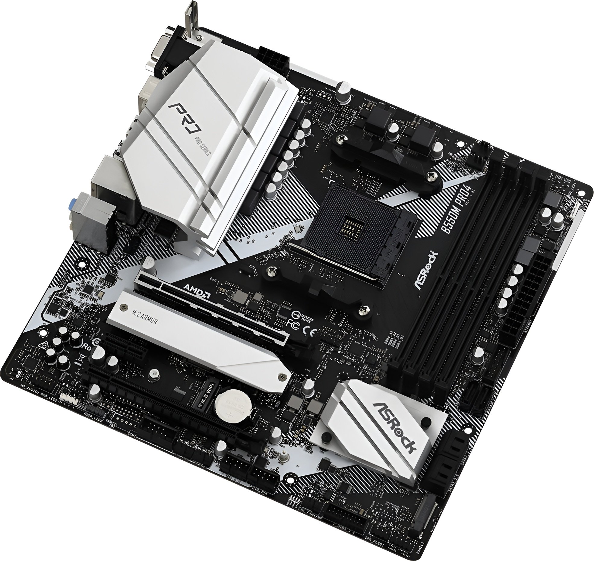 Материнская плата ASRock B550M PRO4 s-AM4 B550 купить | Elmir