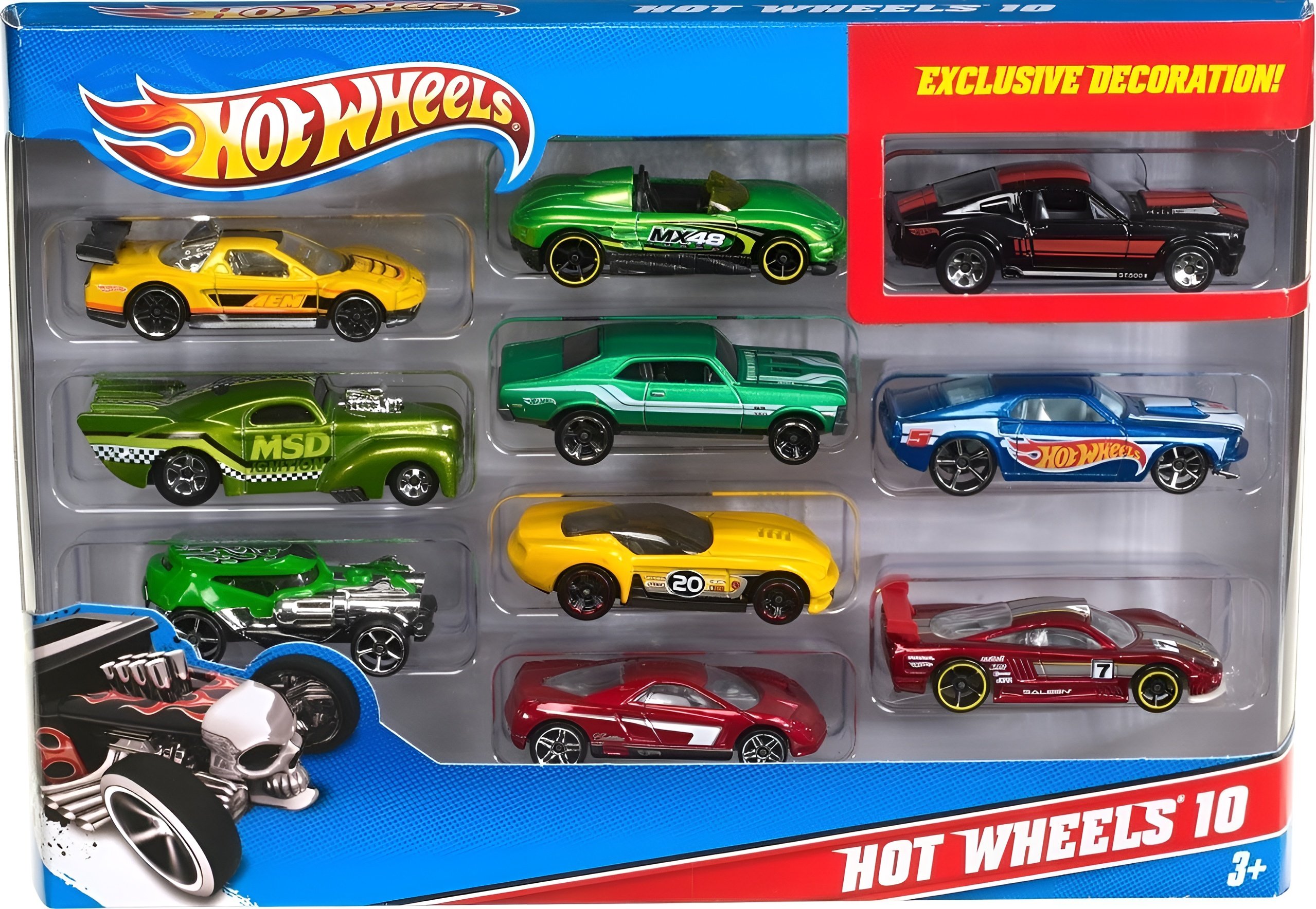 Набір машинок Hot Wheels 10 шт. (54886) купити | ELMIR - ціна