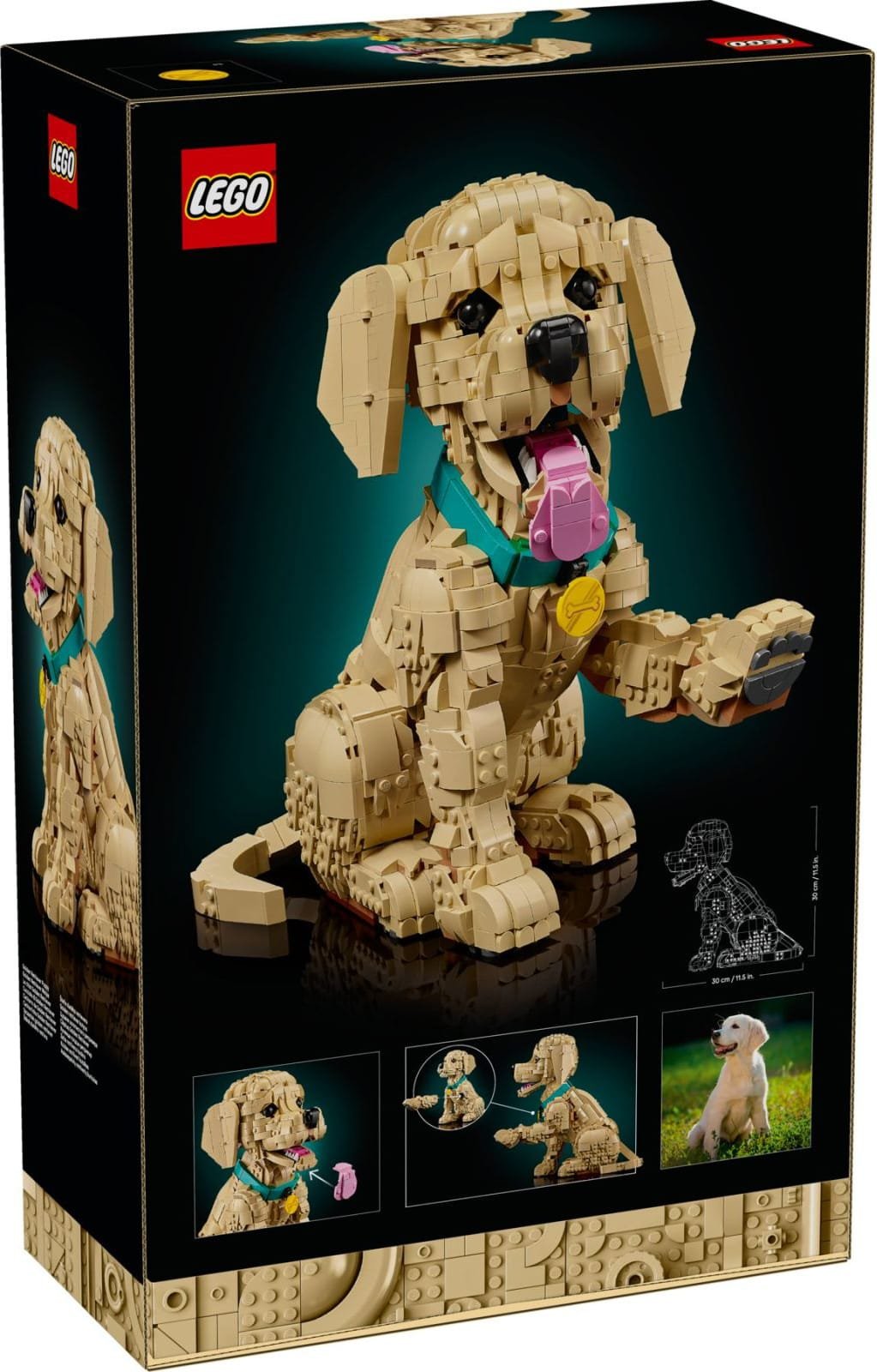 Конструктор LEGO Icons Щенок золотистого ретривера (11384) купить