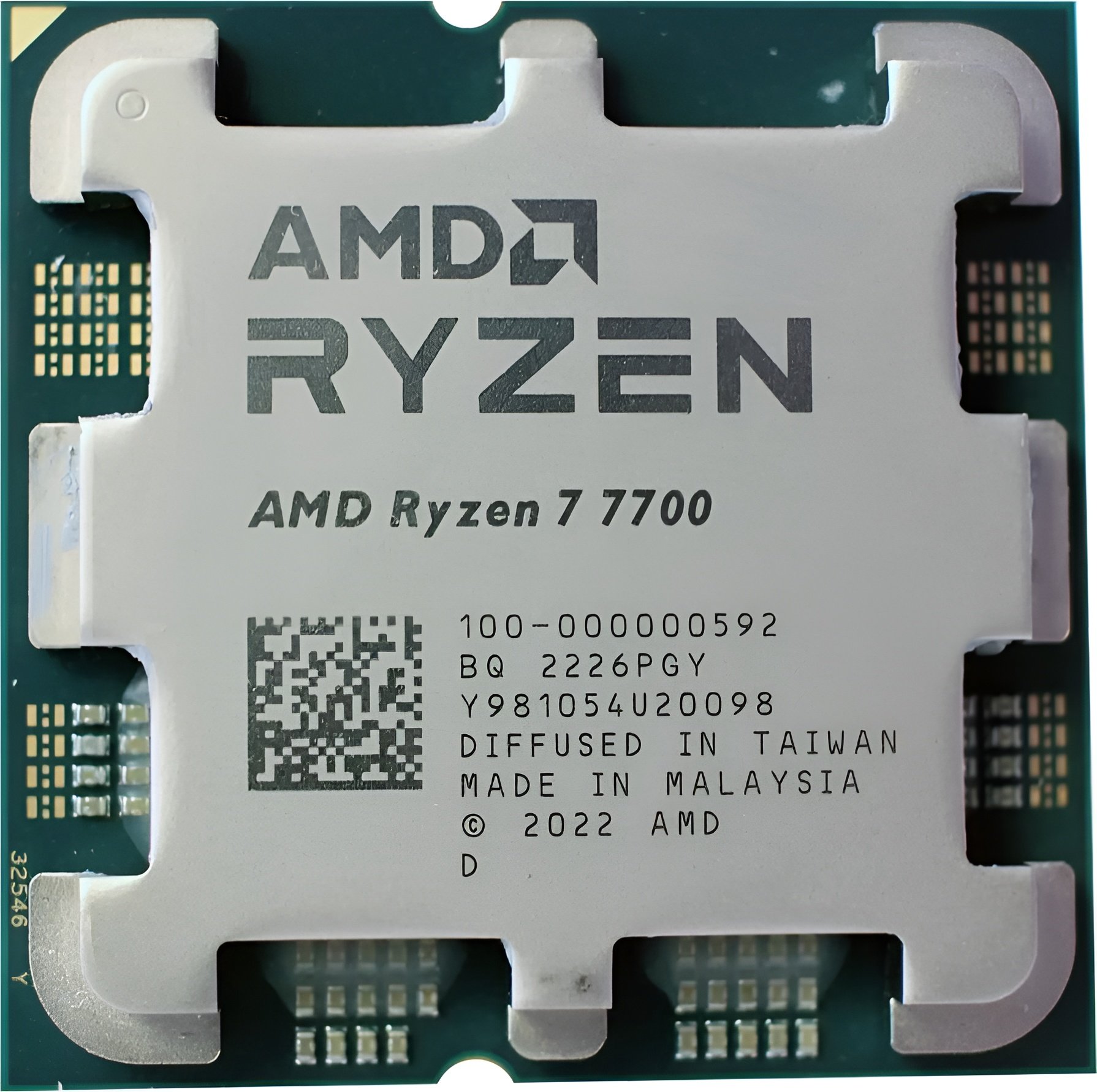 7700X Ryzen7 CPU〕AMD 5.3GHzブーストでわずか65ワット CPU 7700 7 Ryzen AMD W/O [AMD 100-100000591WOF （Zen4） Cooler CPU