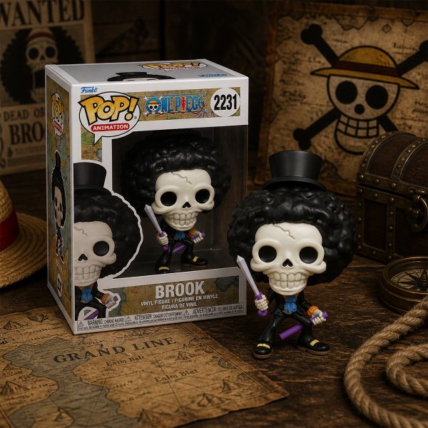 Фигурка Funko Pop! One Piece Брук (90644) купить | ELMIR - цена