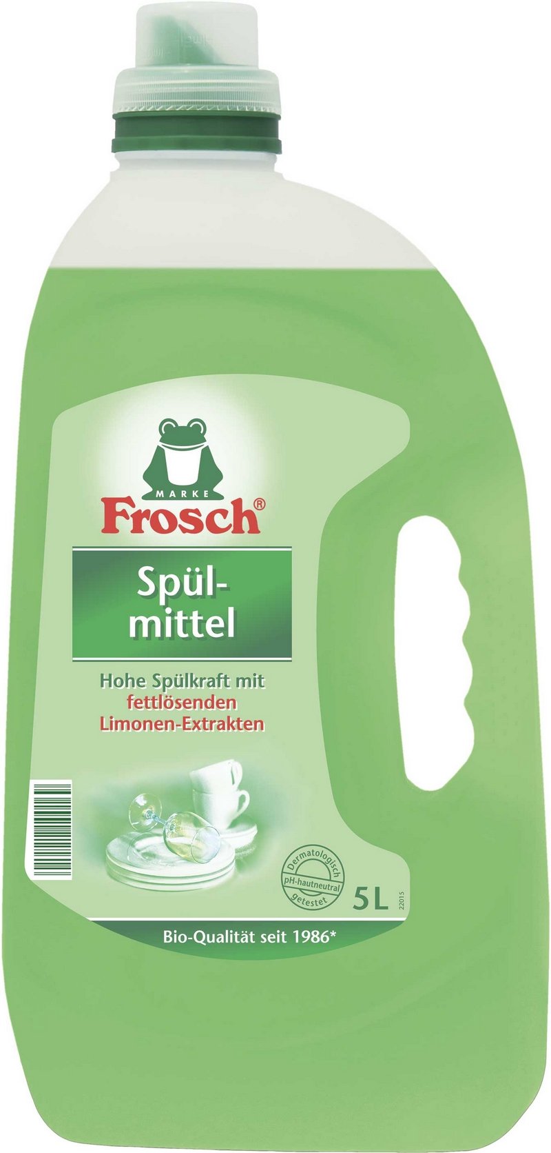 Средство для мытья посуды Frosch Зеленый лимон 5 л (4001499115585 ...
