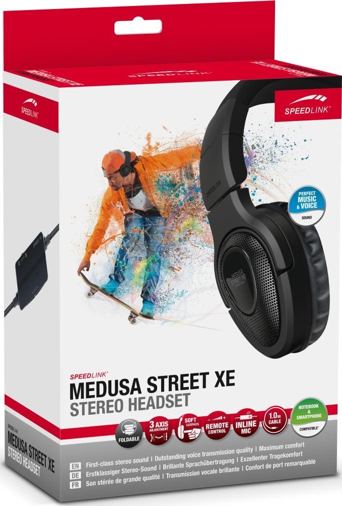 Наушники Speedlink Medusa Street XE Stereo Headset (SL-870000-BK ...