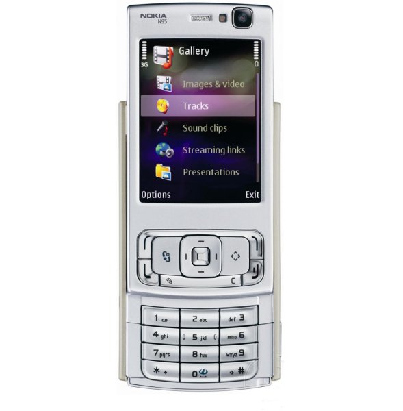 Мобильный телефон Nokia N95 Sand Silver купить | ELMIR - цена