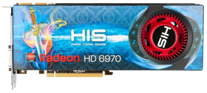 Видеокарта HIS PCI-E Radeon HD6970 2GB DDR5 (H697F2G2M) - купить в ...