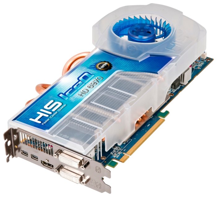 Видеокарта HIS PCI-E Radeon HD6970 2GB DDR5 IceQ Tur (H697QT2G2M ...
