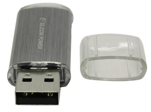 USB флеш накопитель 32GB Silicon Power Ultima II I-series Silver ...