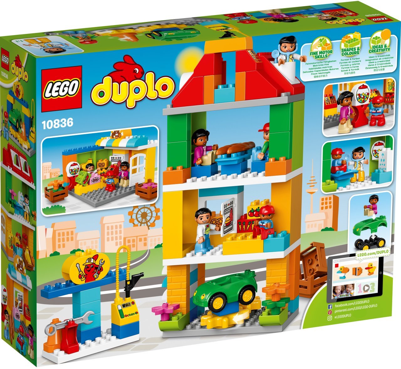 Конструктор LEGO DUPLO My Town Городская площадь (10836) купить | ELMIR ...